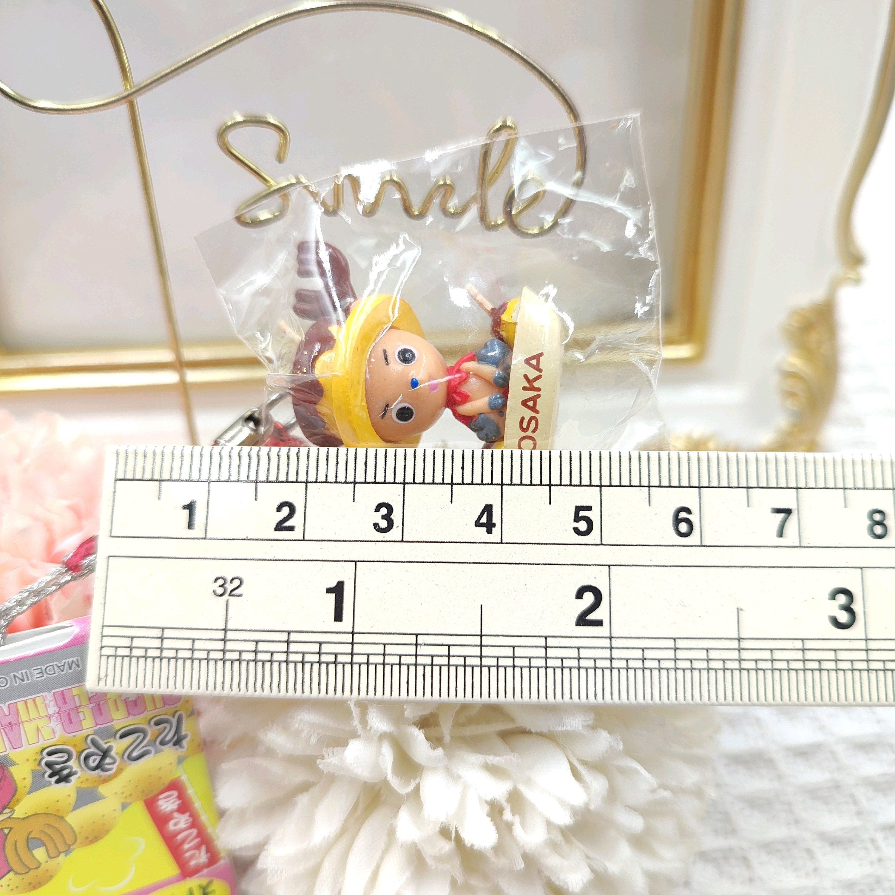 チョッパーストラップ One Piece Chopper Osaka Takoyaki Mini Figure Strap,keychains
