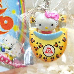 Kitty World Coaster Charm Phone Strap,Charm Keychain,Cellphone Strap,Mobile Strap,Keychain,Charm,Gift