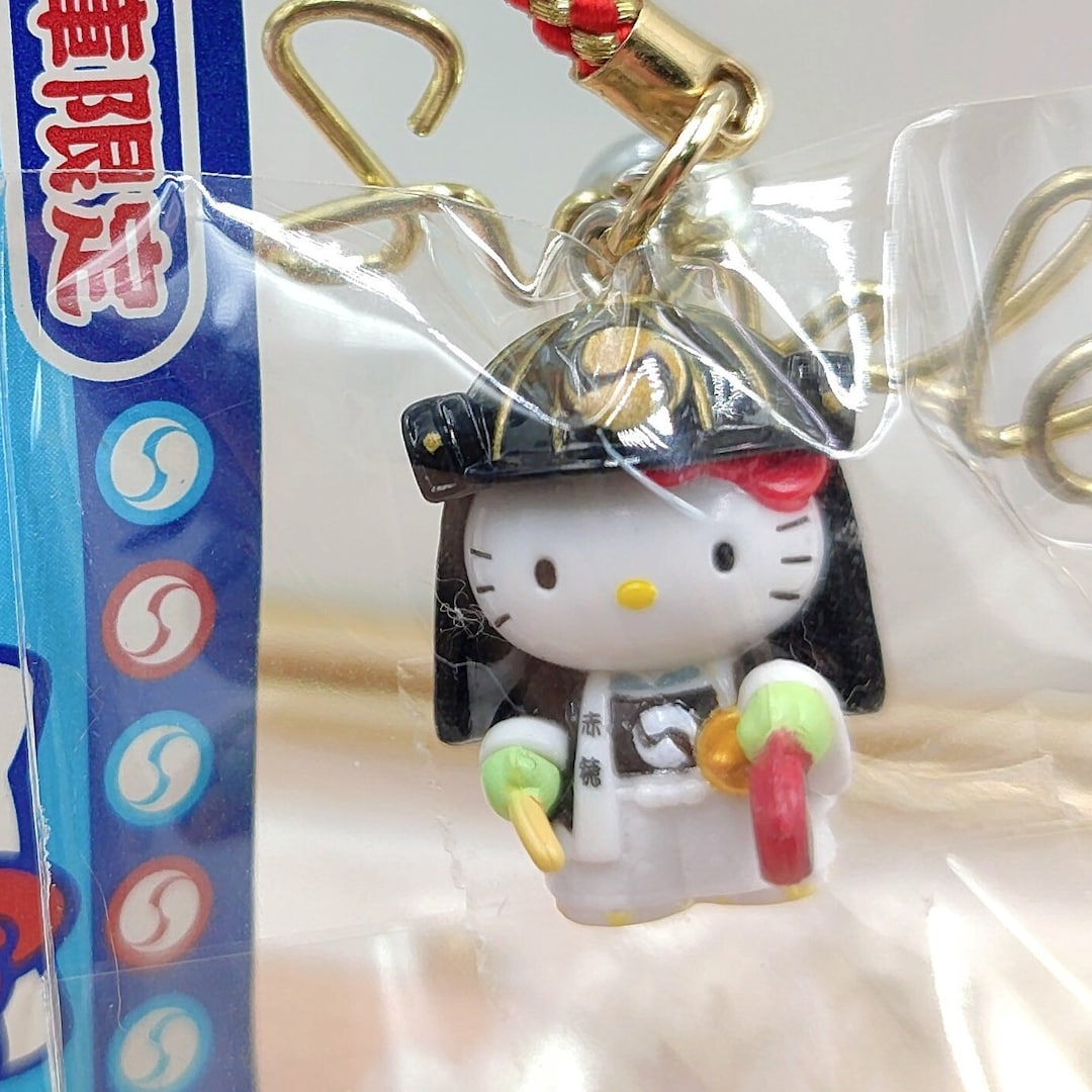 Vintage Hello Kitty Hyogo Limited Gotochi Strap,charms