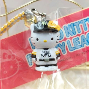 Kitty Cellphone Charm,Kitty Pretty League SaftBank HAWKH Charm,Mobile Phone Charm,Phone Charm Strap,Charm Bag,Keychain