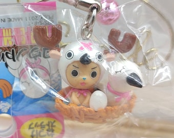 One Piece Chopperman with Stork Tokyo Limited Mini Figure Strap,Keychains,Charm Strap,Bag Charm,Gift