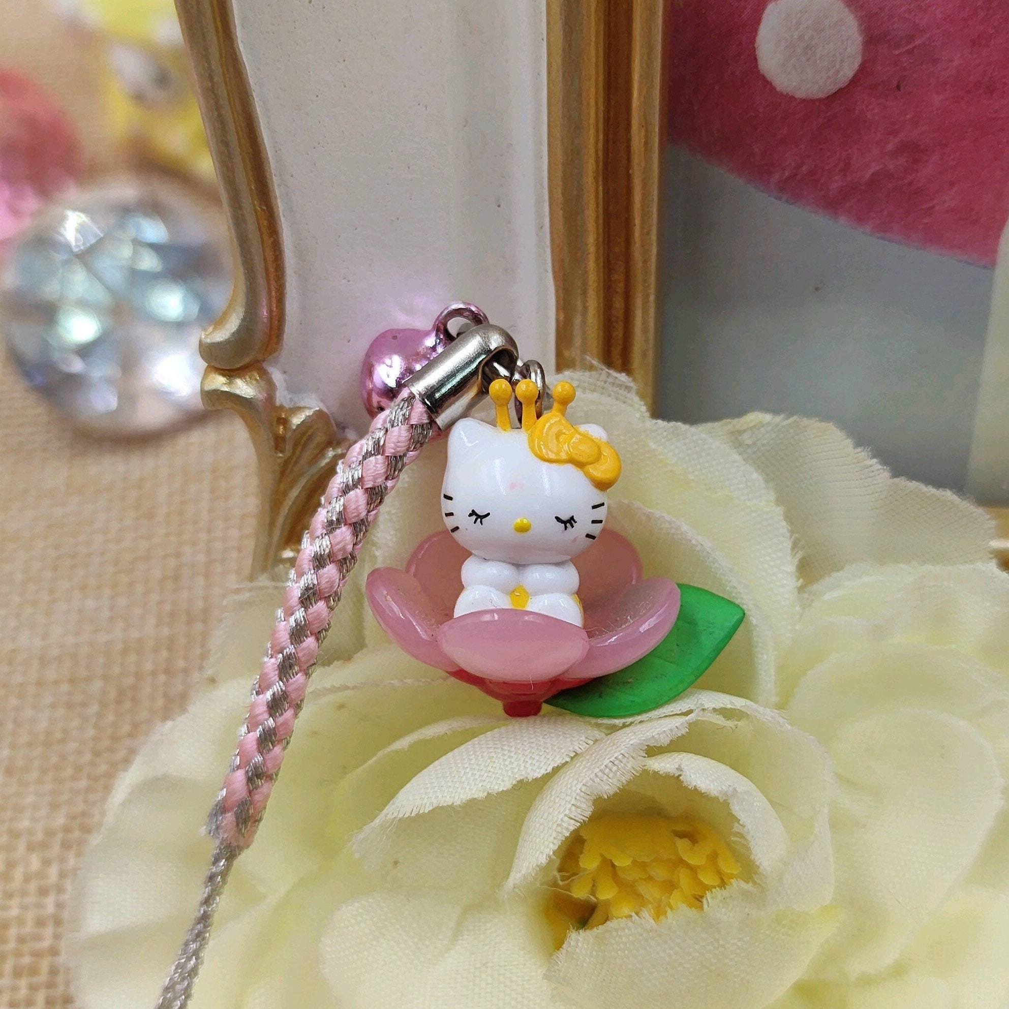 Sanrio Hello Kitty Phone Charm Strap,hello Kitty Charm,sanrio Charms,mobile  Charms,gotochi,charms Strap,keychains,charms -  Finland