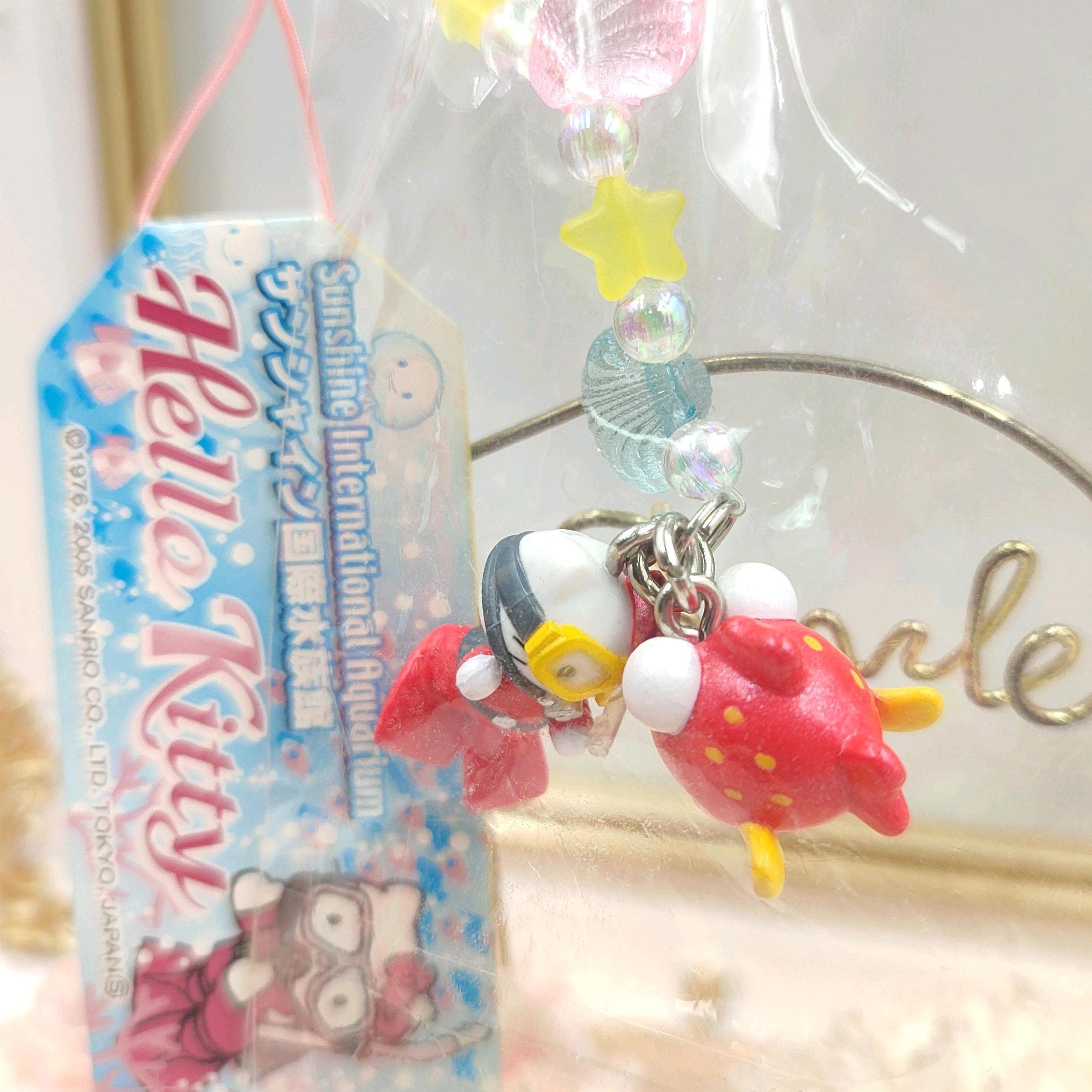 グランドセール 漫画 Vintage 2005 Hello Kitty Gotochi Charm Beads Strap Keychains キーホルダー・アクリルキーホルダー