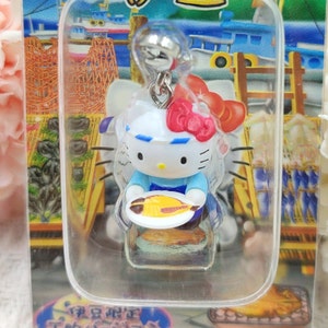 Kitty Phone Charm,Kitty GOTOCHI Zipper Charm Keychain Kitty Mascot Charm,Phone Charm Strap,Charm Bag,Keychain,Cellphone Strap,Zipper Charm