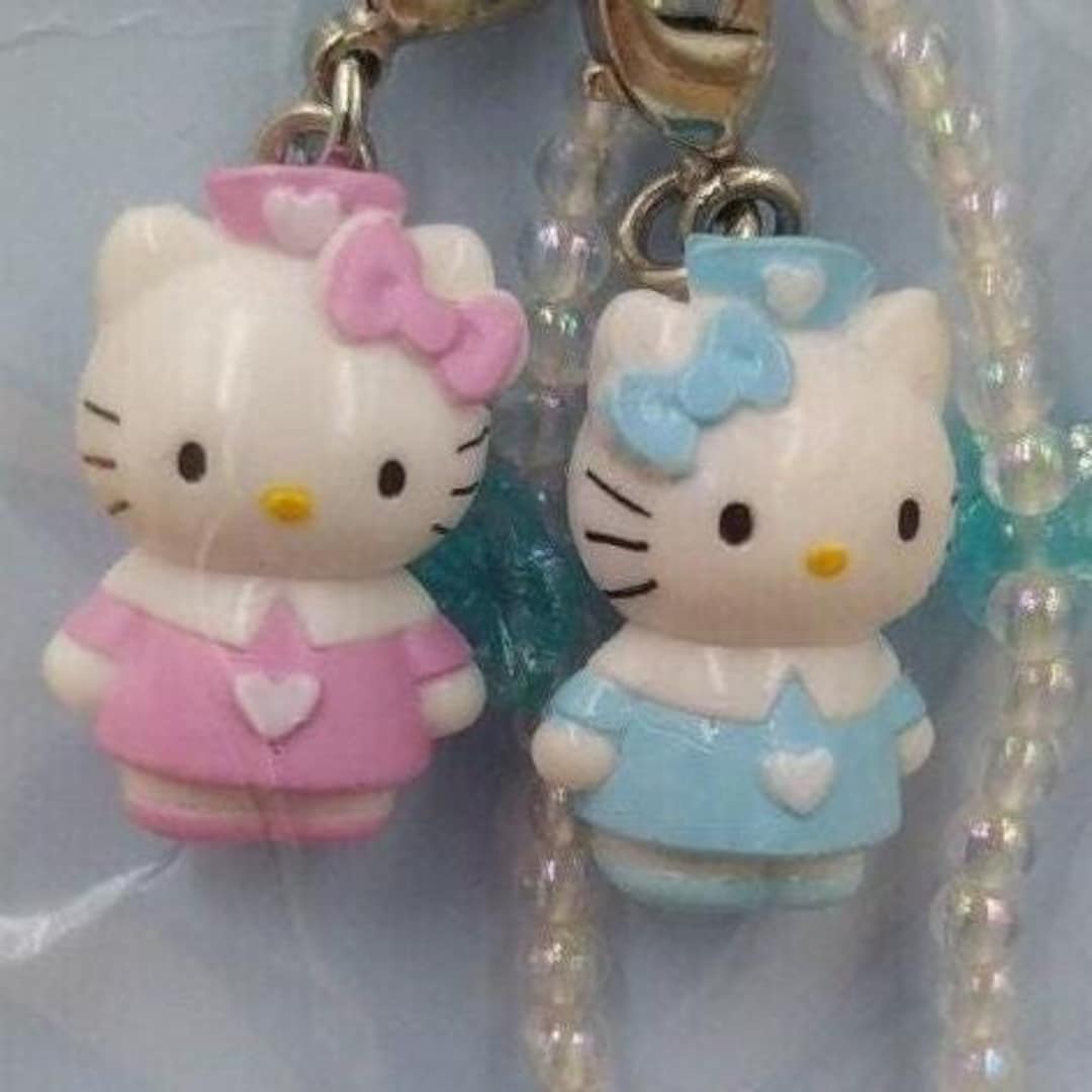 キティ　ミミィ　ストラップ 楽天市場】ハローキティ ニコぬいキーホルダー キティ＆ミミィ