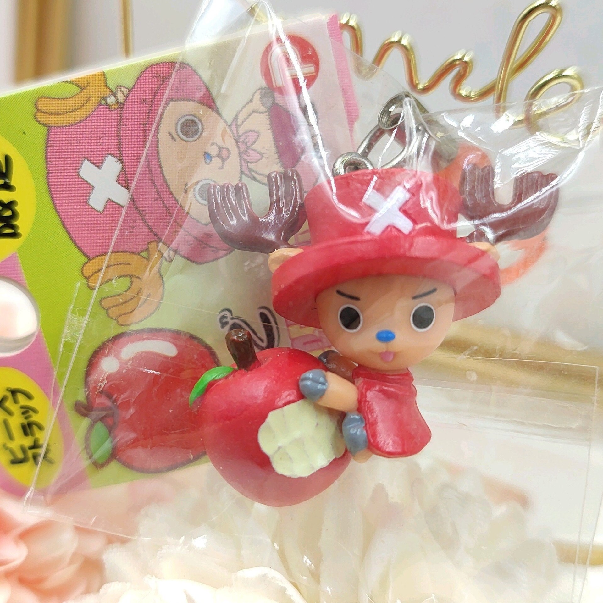 iPhoneアクセサリー chopper Cellphone Charm Strap One Piece Chopper Man Apple Figure