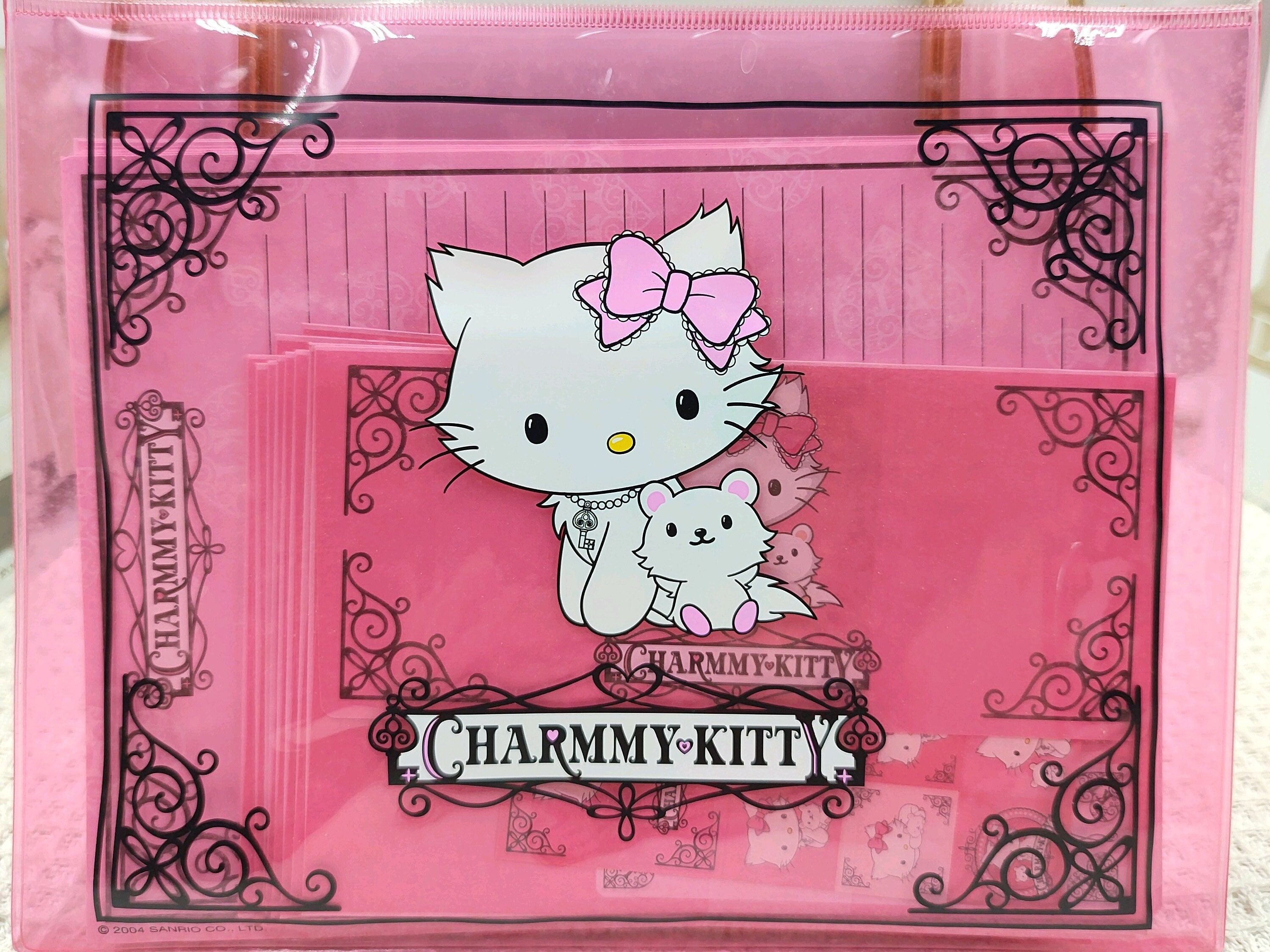 Vintage 2004 Sanrio Charmmy Kitty Letter Envelopes Stickers