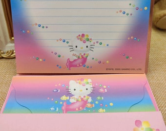 2000年　レトロ　新品　ハローキティ　レターセット　フェアリー　レア ヴィンテージ サンリオ ハローキティ フェアリー マーメイド