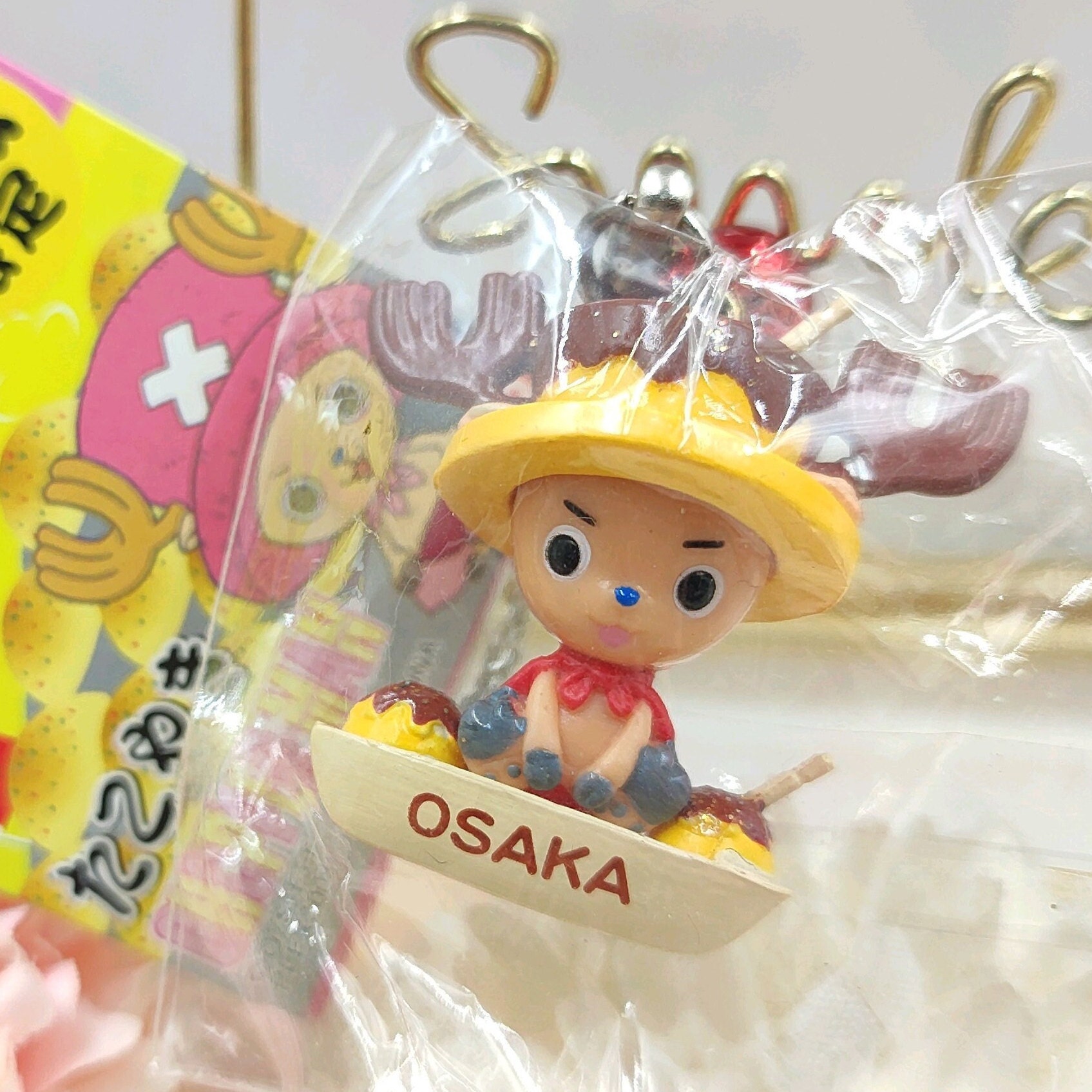 チョッパーストラップ One Piece Chopper Osaka Takoyaki Mini Figure Strap,keychains