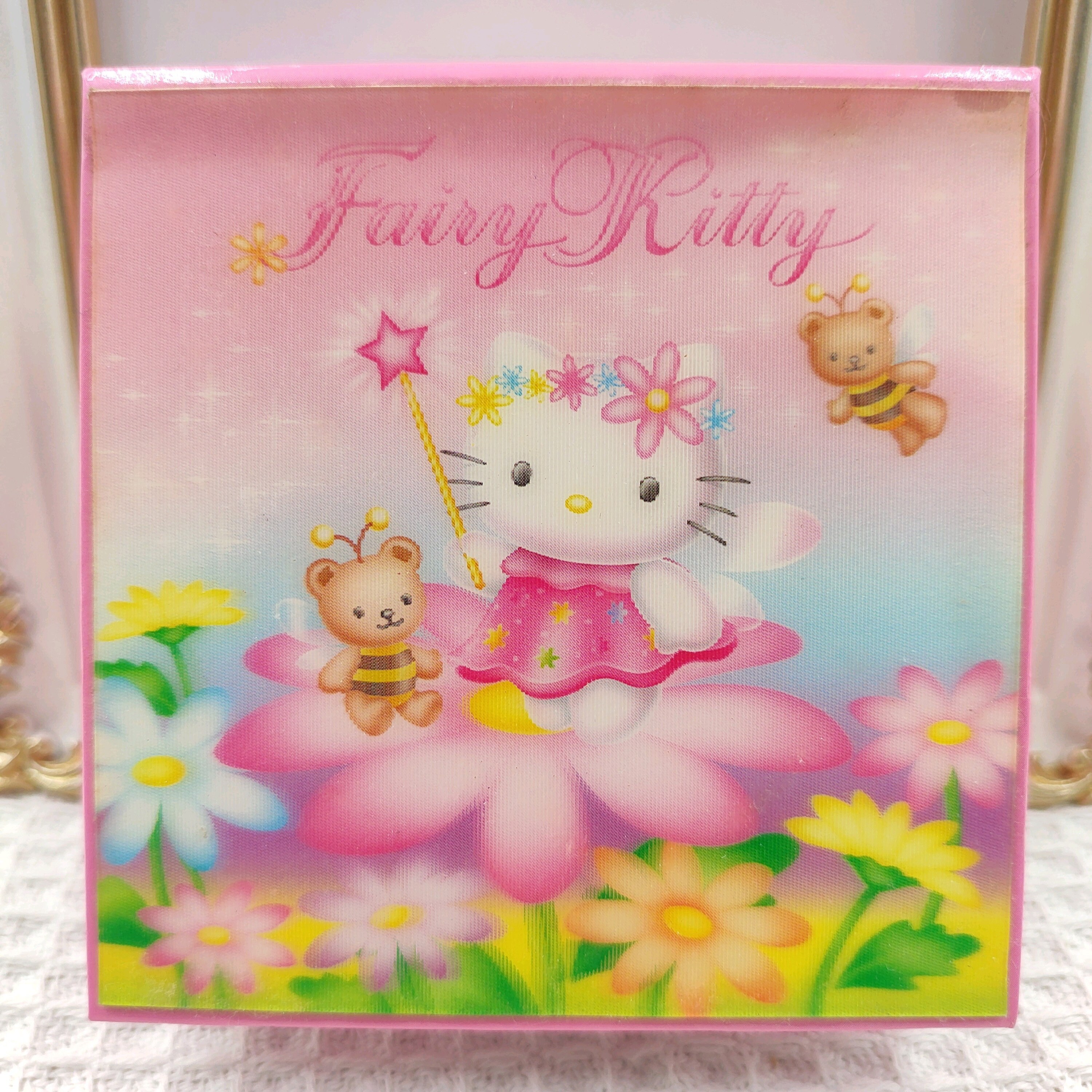 Vintage 2000 Hello Kitty Fairy Angel Collection Memo Notepad