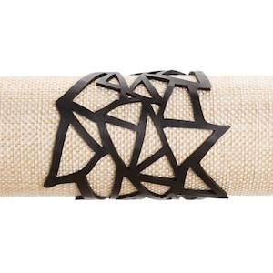 Cubism Upcycled Rubber Bracelet | Non Leather Eco Bracelet | Metal Free Upcycled Handmade Bracelet