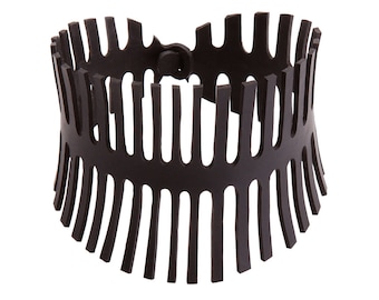 Fischgräte Upcycled Rubber Armband | Handgemachte Vegan Fahrradschlauch Schmuck