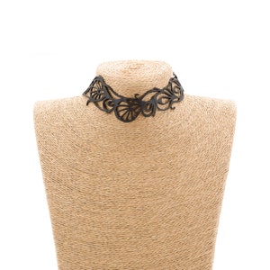 Bella Inner Tube Handcrafted Choker - Elegant Handmade Rubber Choker Necklace - Unique Choker