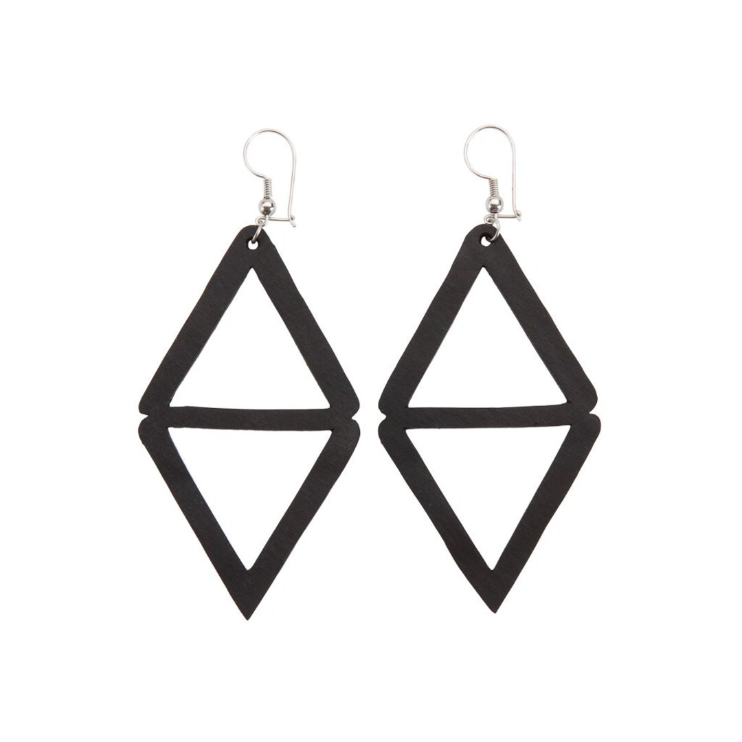 Orion Recycled Rubber Earrings