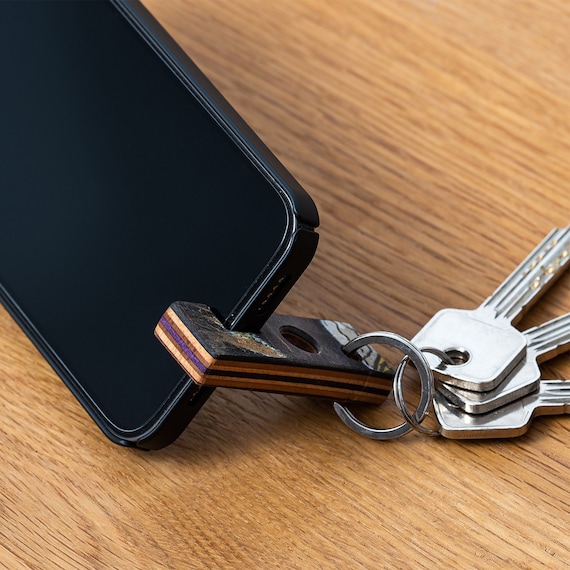 Upcycle Key Ring Cloud, Leather Accessories