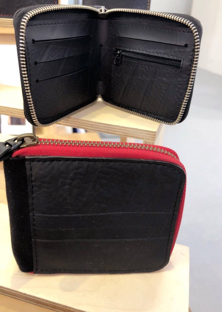 Zip Around Inner Tube Wallet With Coin Compartment Eco Etsy UK
