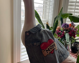 Personalized "Mom” Tattoo Jacket
