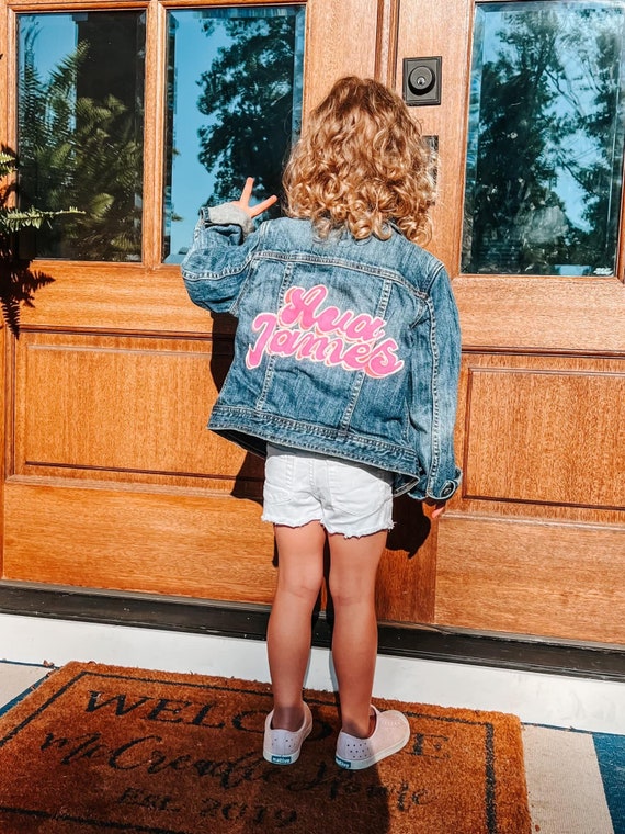Custom Denim Jacket for Toddlers and Kids