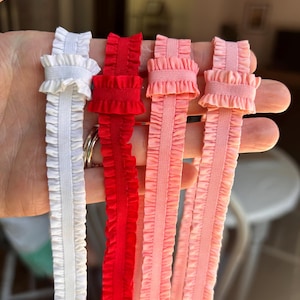 RUFFLE Stretchy Hearing Aid/Cochlear Headbands Softbands Hearing Aid Accessories