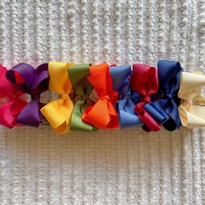 Baby/Child Hearing Aid/Cochlear Headband 4 Inch Boutique Bow