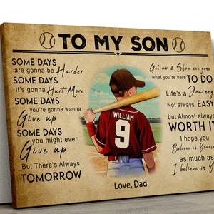 Personalisierte Baseball Poster, Vintage Stil, Sport Geschenke für Sohn, Baseball Poster, Baseball Raumdekor, Baseball Wanddekoration
