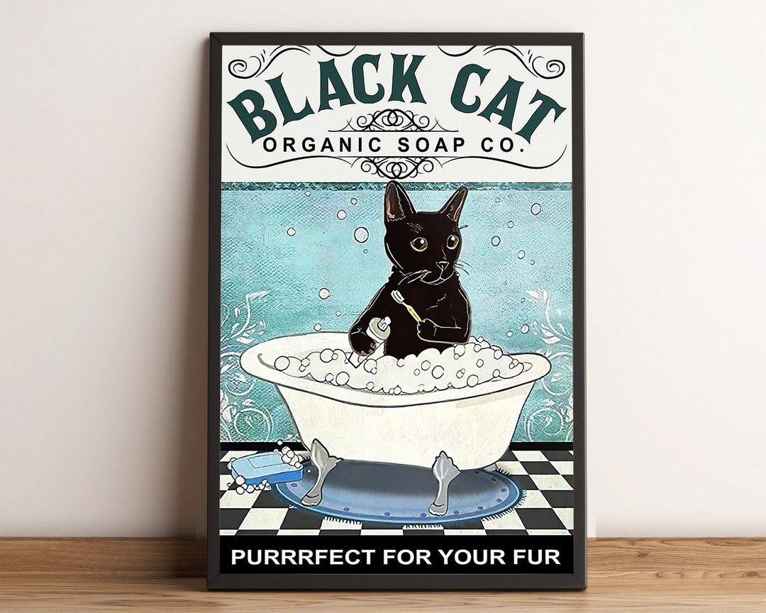 Toile Murale Humoristique Sans Cadre Mona Lisa Pour Salle De Bain, Bureau, Salle De Bain, Bureau, Salle D'étude, Décoration D'intérieur