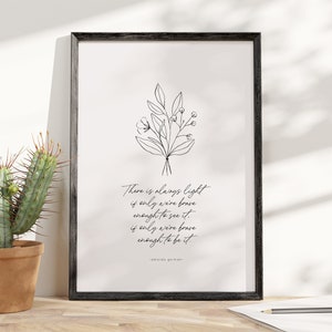 BEST Amanda Gorman The Hill We Climb Poster, Feminist Wall Art