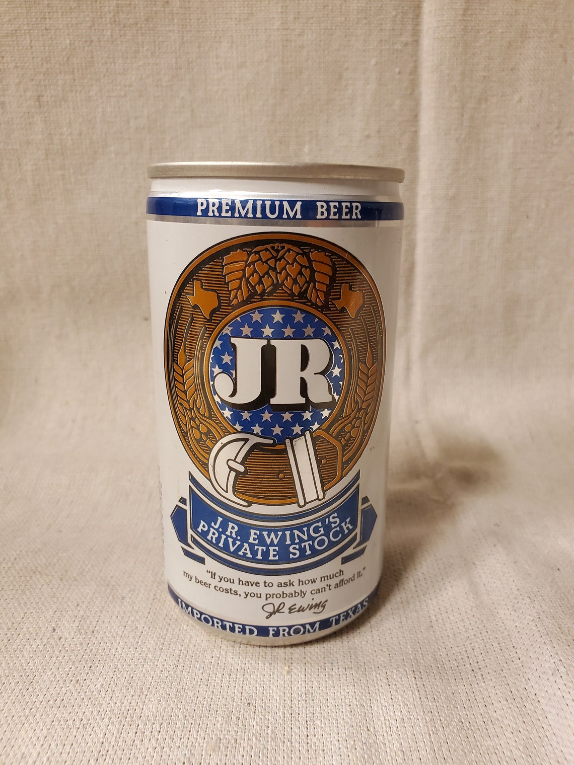 Vintage JR Ewing Beer Dallas Etsy