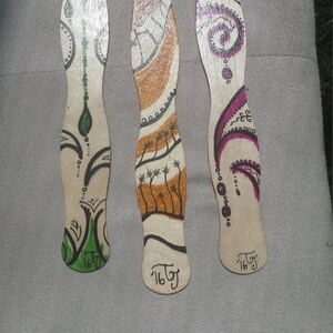 Unique, Handmade, Wooden Bookmark