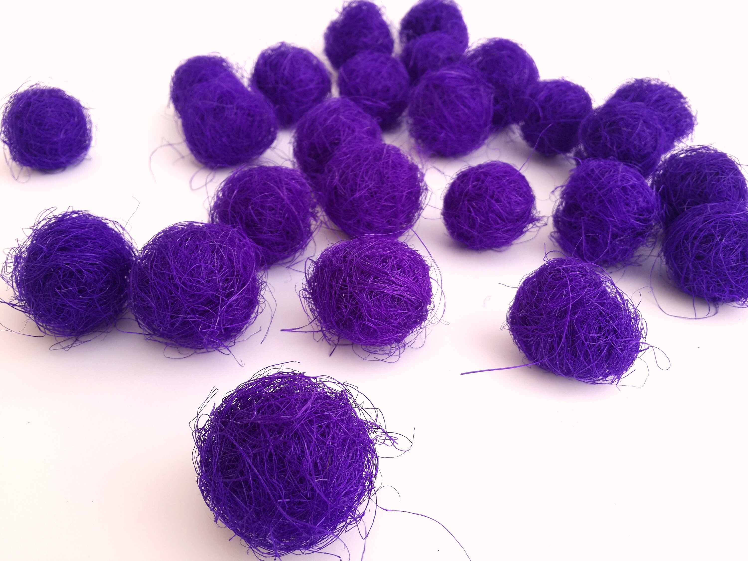 25 Purple Decorative Balls Purple Balls for Decoration Deco Etsy