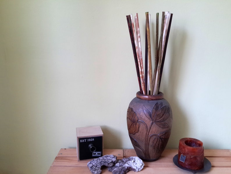 15pcs Wood Sticks for Vases Long Wood Sticks Long Sticks Etsy