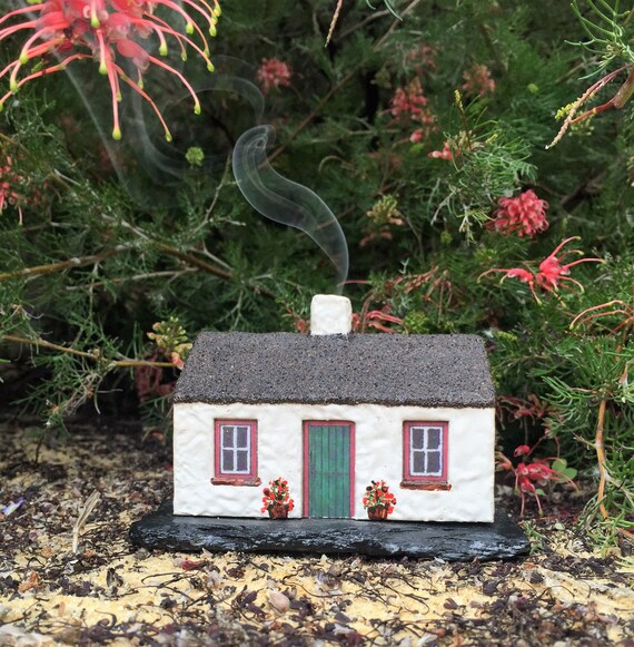 Traditional Irish Cottage Incense Burner Etsy
