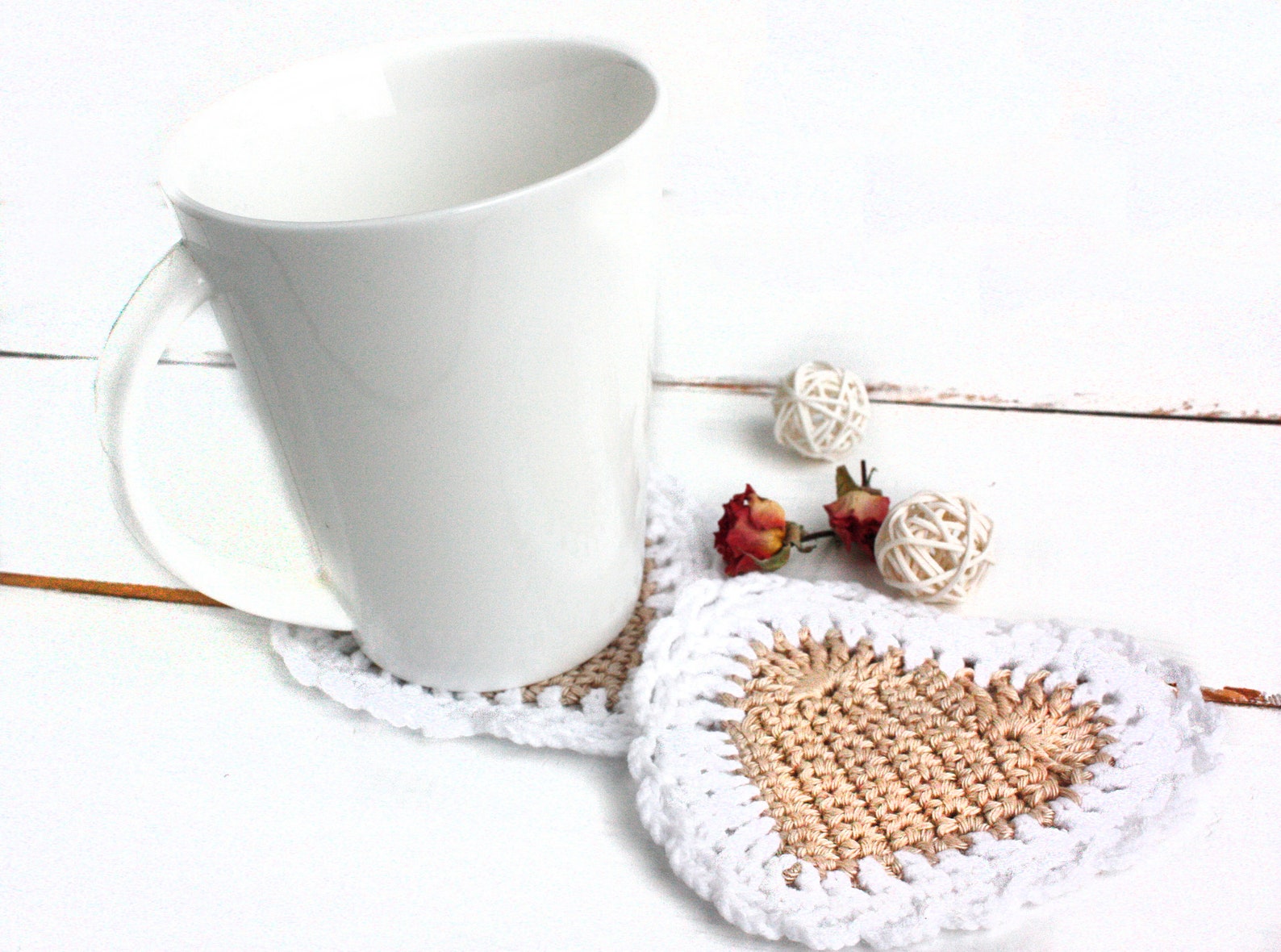 Country Napkin Rings With Flowers Pearl Napkin Rings Farmhouse Etsy