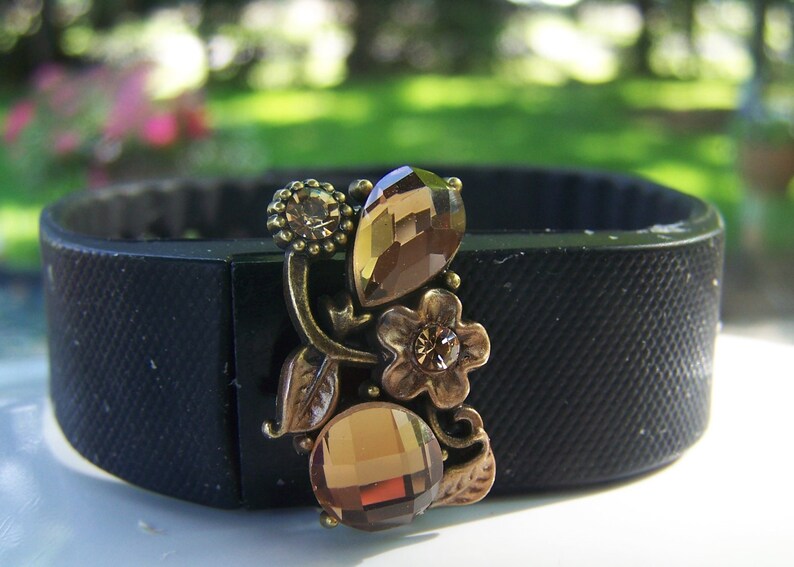 BUY 2 get 1 FREE \u201cJamaica Bling Charm JewelryAccessory Bracelet Cover Activity Tracker Fitbit Flex-2 Alta Charge HR 2