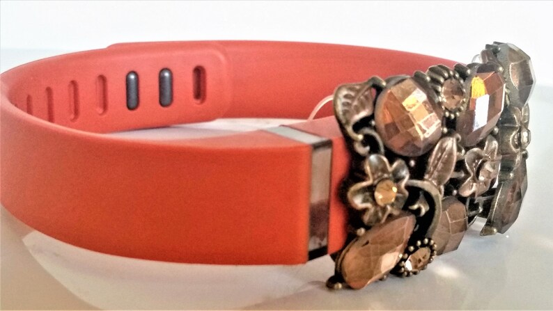 BUY 2 get 1 FREE \u201cJamaica Bling Charm JewelryAccessory Bracelet Cover Activity Tracker Fitbit Flex-2 Alta Charge HR 2