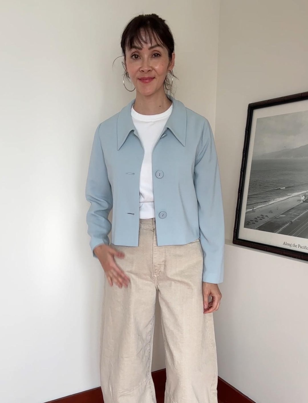 Vintage Teenflo 90s Powder Blue Blazer - Etsy