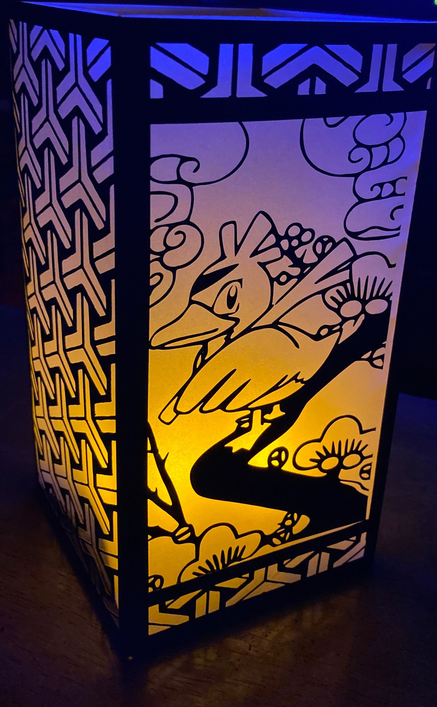 Pokemon Inspired Paper Lanterns Farfetchd Hanafuda Nintendo Kanto