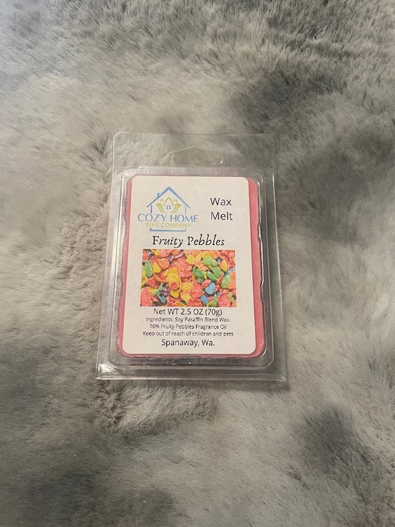 Fruity Pebbles 2.5oz Wax Melt paraffin wax soy wax melt candle wax melter wax warmer votive home sent birthday gift cereal top selling