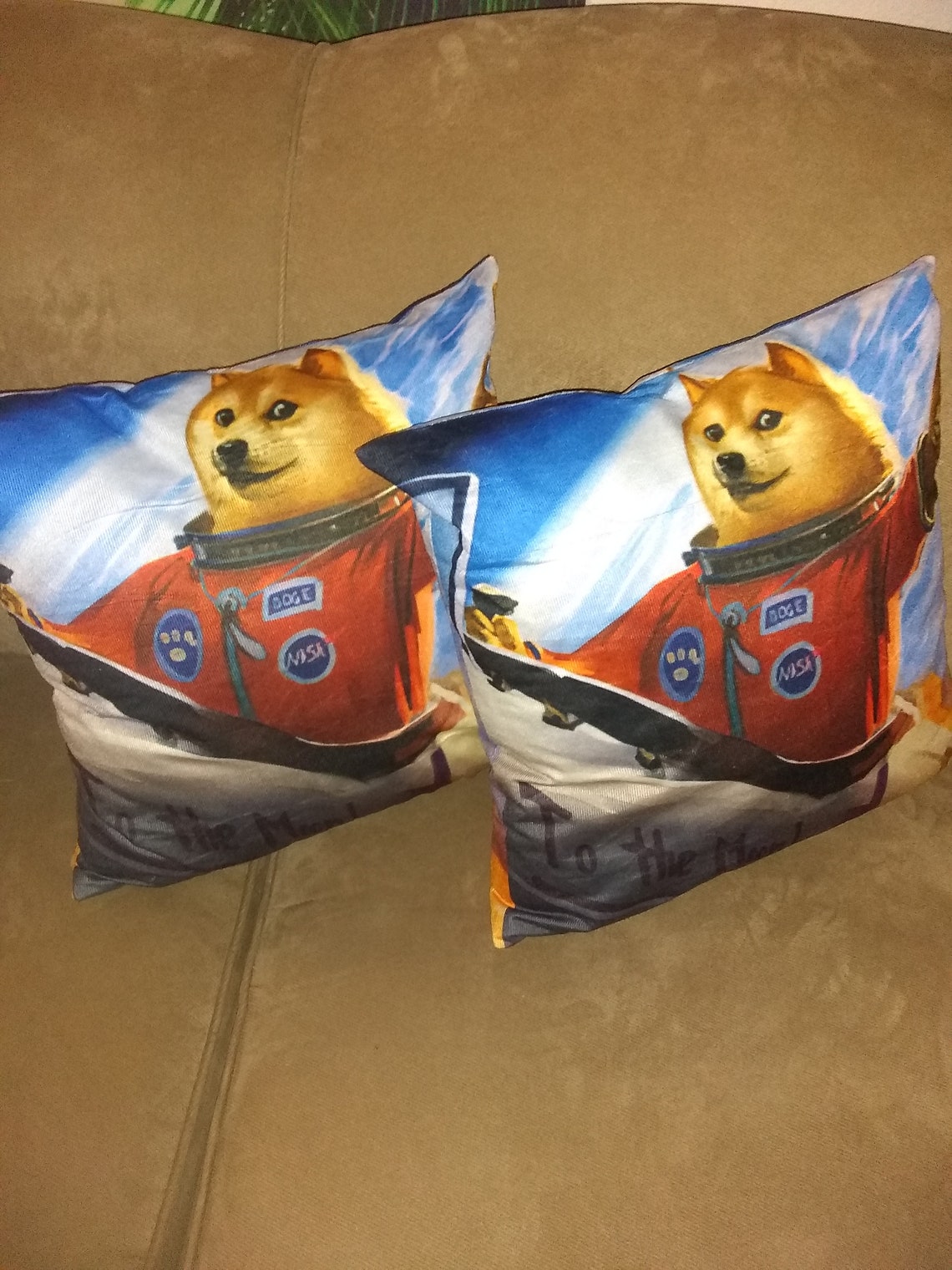 Round Stuffed Plush Doge Meme Pillow For Crypto Enthusiasts Dogecoin Plush  Pillow - 12 Inch Round Crypto Meme Pillow By BlockCraft Cryptocurrency Gifts