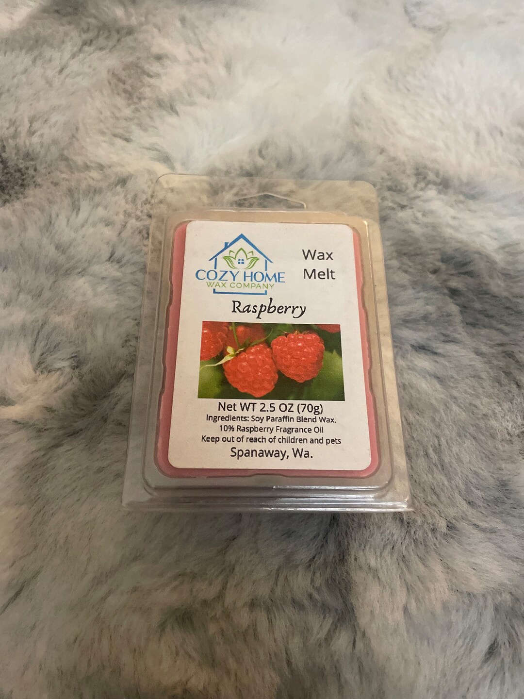 Raspberry 2.5oz Wax Melt Strong Scent Gift Idea Wax Tart Candle Wax ...