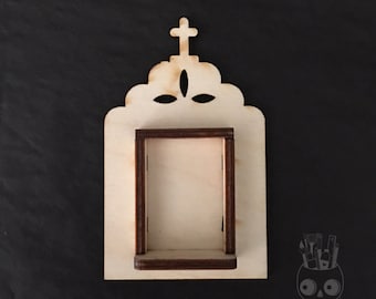 Small Milagro Cross Nicho Set Of 3