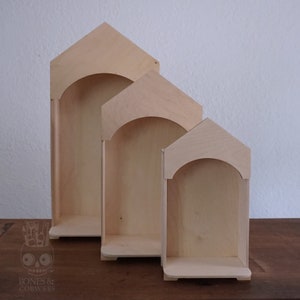 Santuario Nicho Grander del Día de los Muertos GRANDE de los Santos, 3 tamaños