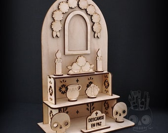 Sugar Skull Day of the Dead Altar Kit