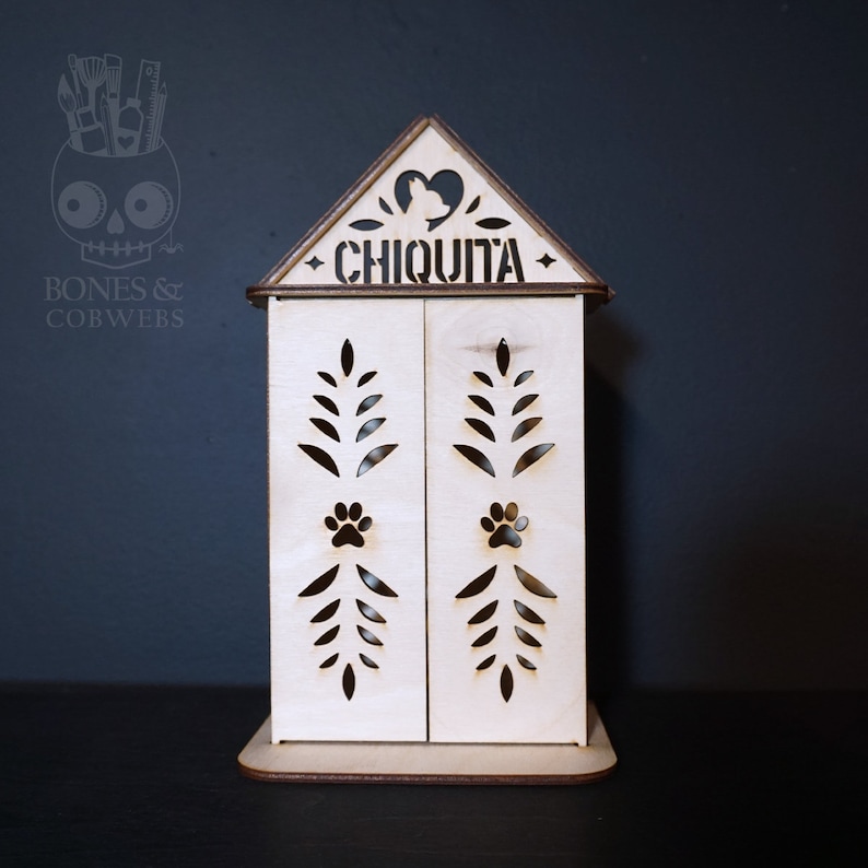 Pet Memorial Nicho Altar Shrine Urn Shadow Box image 3