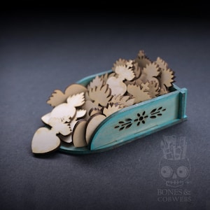 SCOOP Sacred Heart Cut Outs Embellishments