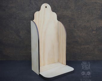 Grand Altar Pine Wood Shrine | Tabletop or Wall Hanging Shelf