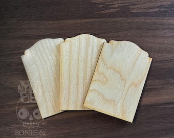 Set of 3 Wood Panel Blanks