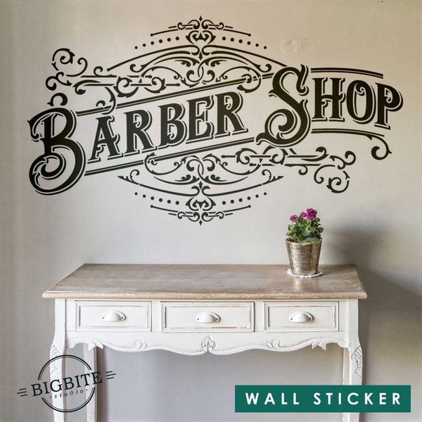 Vintage Window Decal Etsy