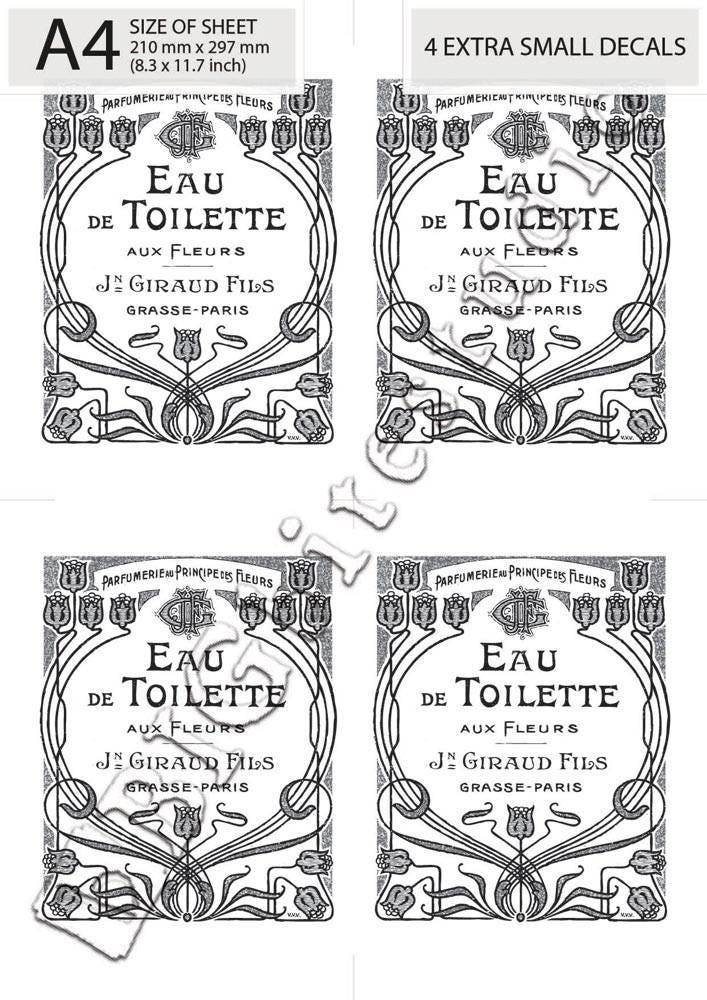 Water Decal Print Transfer to Furniture Wood or Paper Water - Etsy