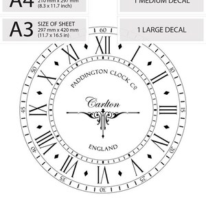 Water Decal Print Transfer to Furniture, Wood or Paper vintage Print ...